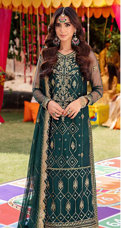 Al Khushbu Zahra Rubab Vol 3 Georgette wholesale pakistani suits delhi