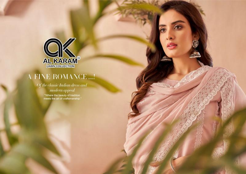 Alkaram Luckhnowi Work Vol-01 – Karachi Dress Material - Wholesale Catalog