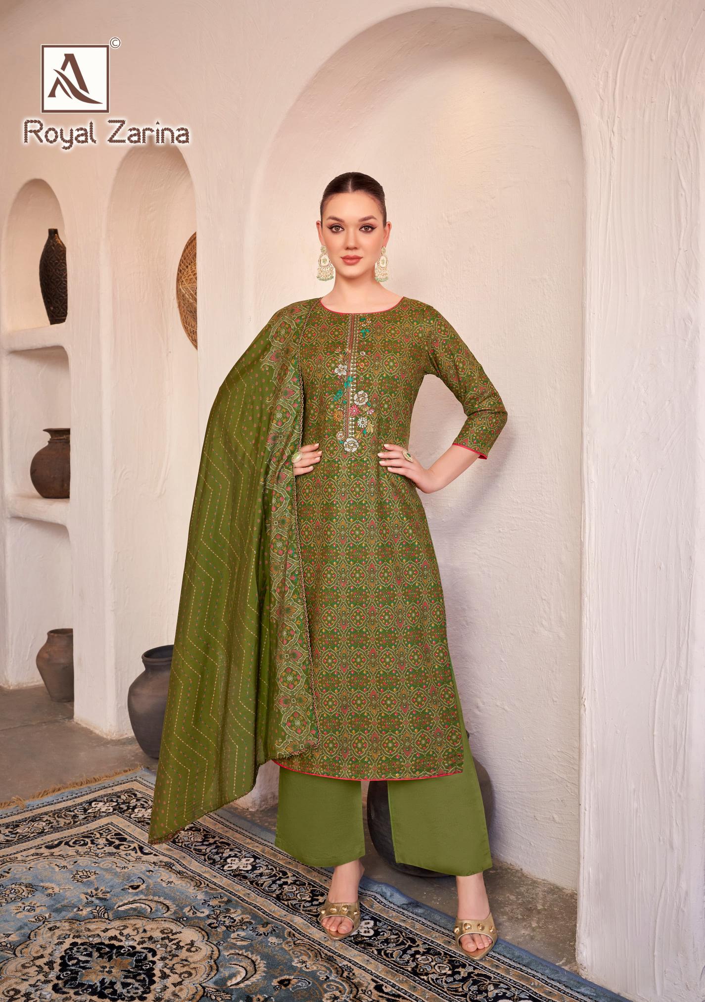 Alok Royal Zarina wholesale shops for dress materials in hyderabad