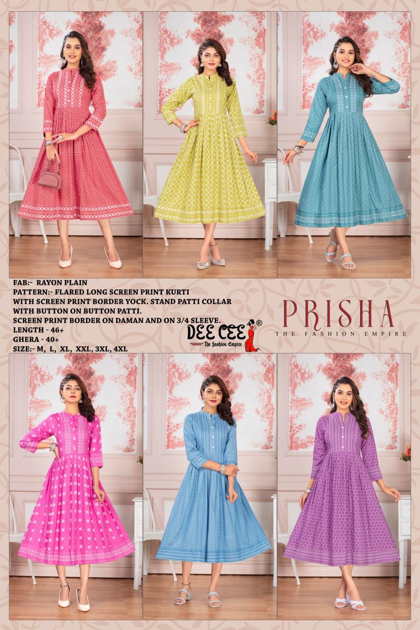 Deecee Prisha ladies kurti wholesalers in india