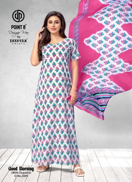 Deeptex Good Morning Vol-2 – Nighty With Dupatta - Wholesale Catalog