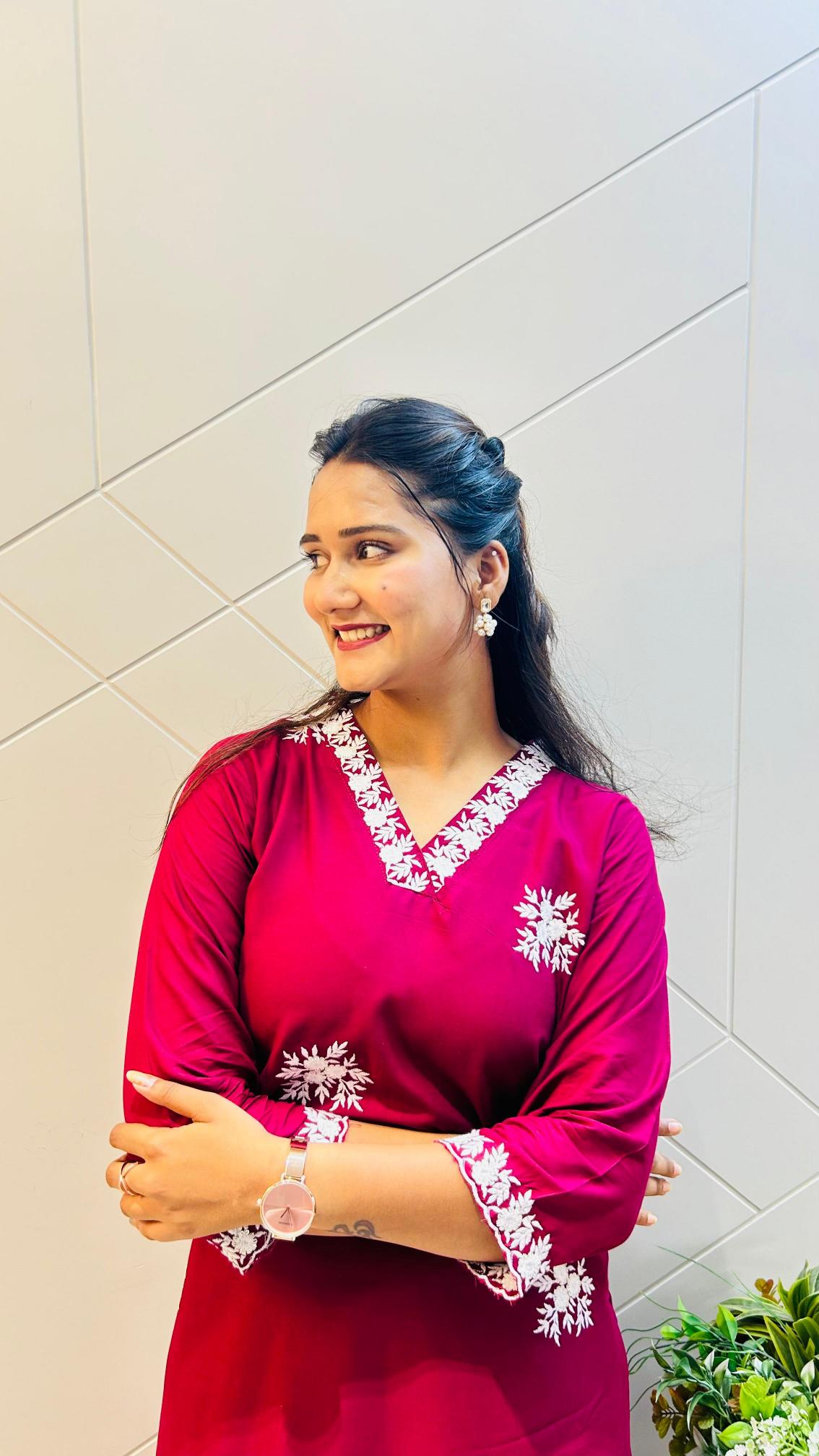 Felocity Premium rayon best ikat kurtis online india