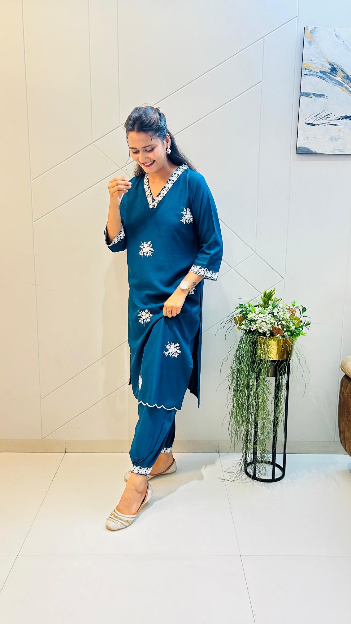 Felocity Premium rayon best ikat kurtis online india