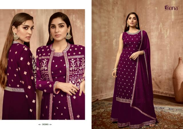Fiona Zardoshi georgette long kurtis online shopping india