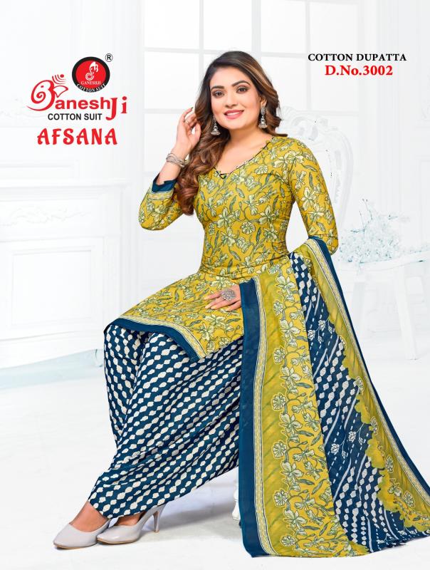 Ganeshji Afsana Vol-03 – Dress Material - Wholesale Catalog