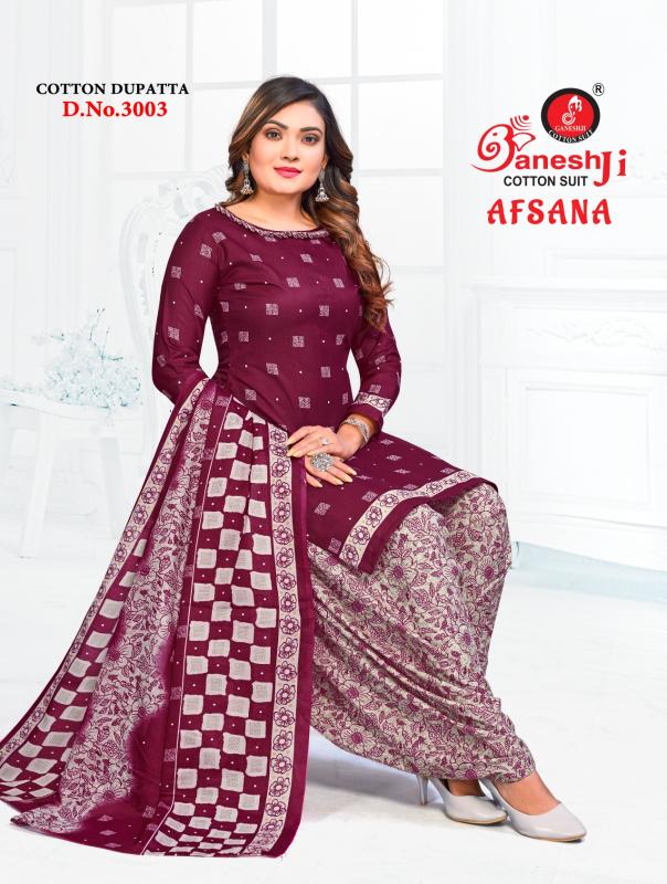 Ganeshji Afsana Vol-03 – Dress Material - Wholesale Catalog
