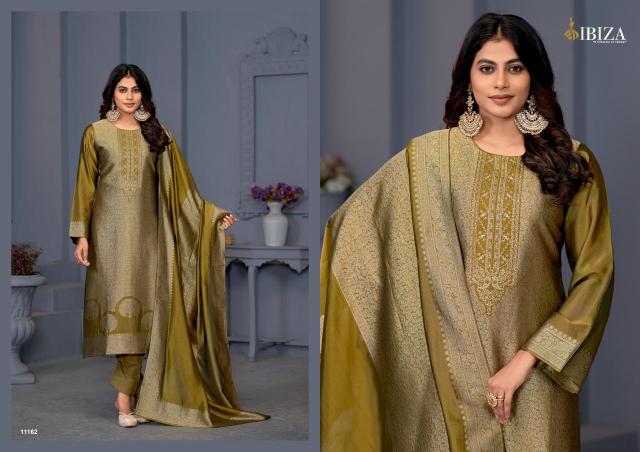 Ibiza Sakhi Vol 4 Pure Banglory Silk Jacquard Salwar Kameez Wholesale Catalog