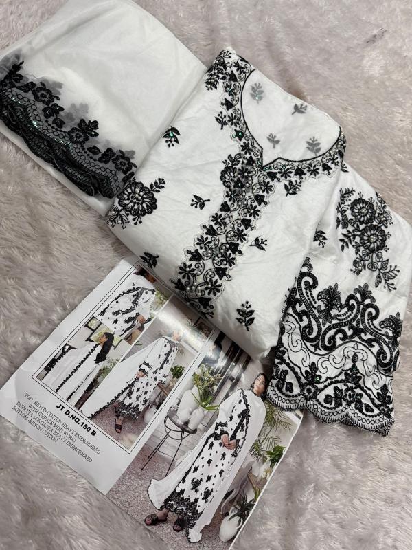 Johra Tex 150 B Embroidered wholesale pakistani suits online