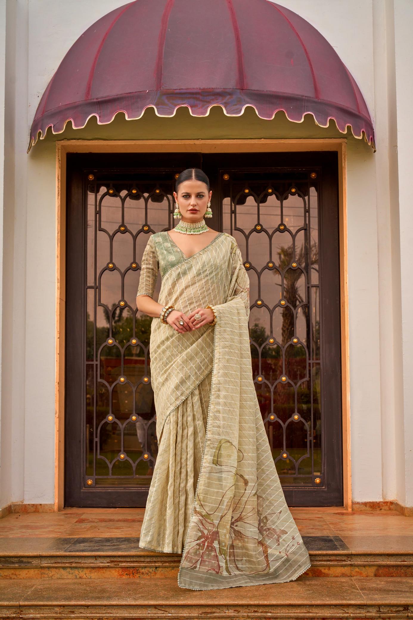 Kala Jamun Luxuria Tissue Silk most expensive saree brand in india
