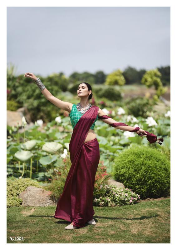 Kashvi Neel Vol 10 satin saree price in india