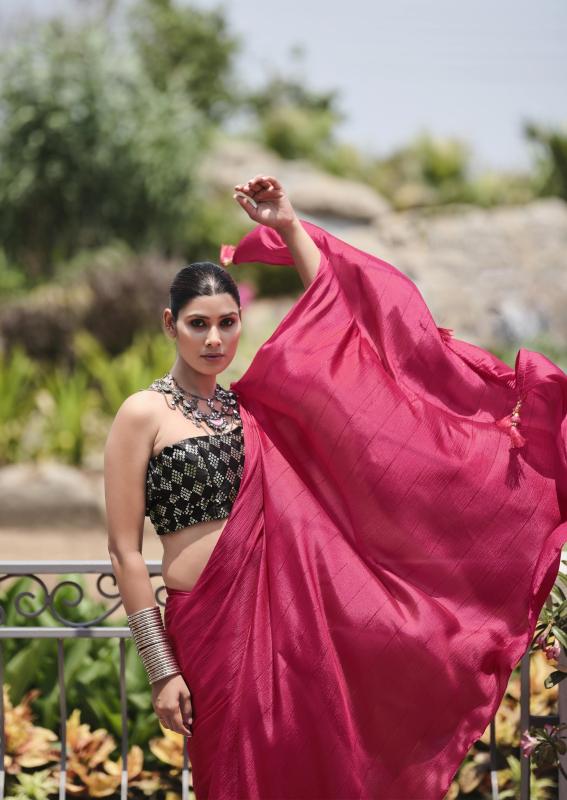 Kashvi Neel Vol 10 satin saree price in india