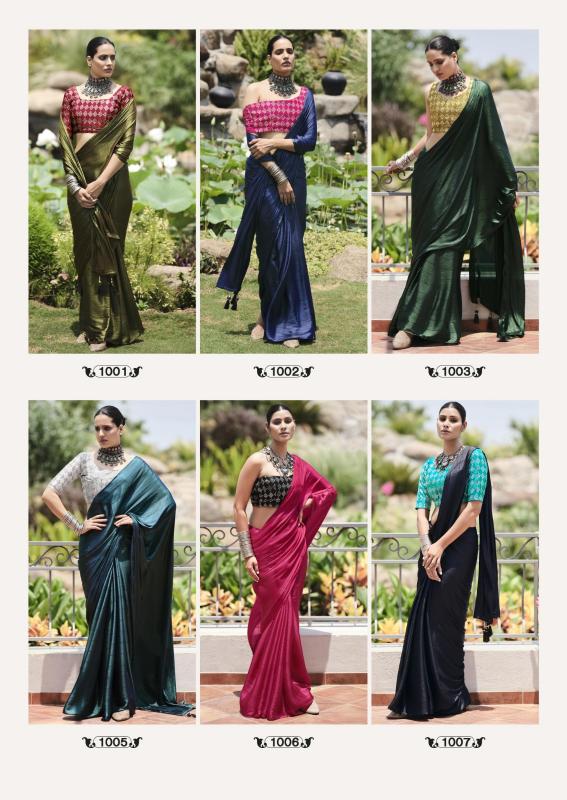 Kashvi Neel Vol 10 satin saree price in india