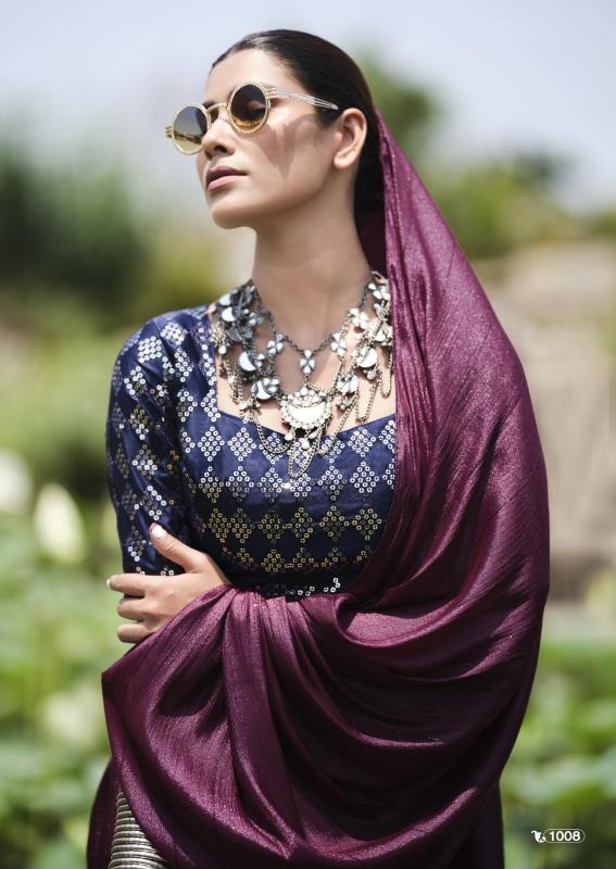 Kashvi Neel Vol 10 satin saree price in india