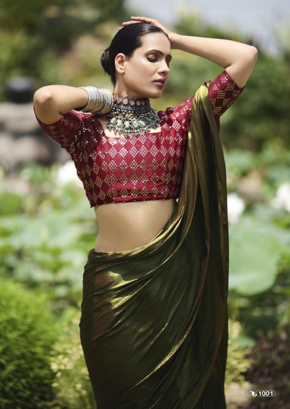 Kashvi Neel Vol 10 satin saree price in india