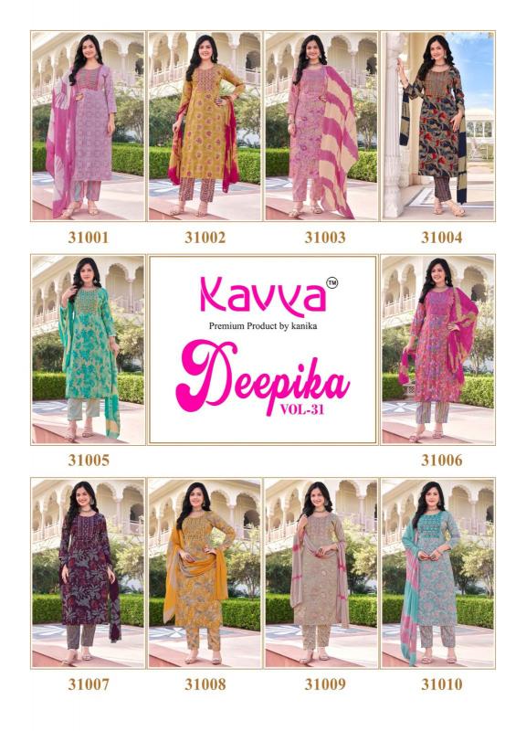 Kavya Deepika Vol 31 embellished kurti online india