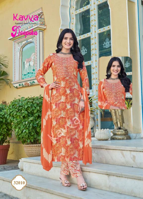 Kavya Deepika Vol 32 Straight Kurti Wholesale catalog 