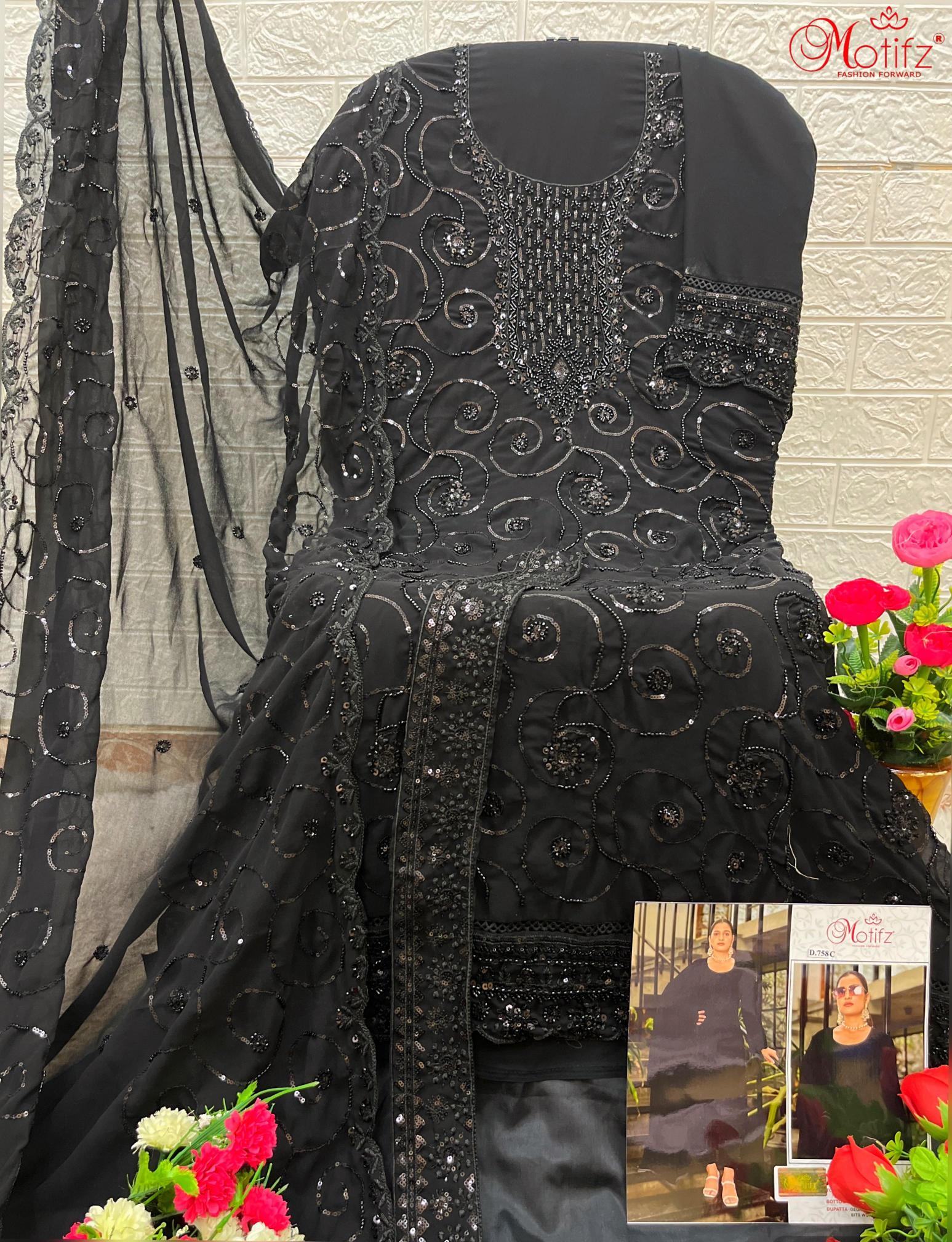 Motifz 758 pakistani suits wholesale dealers in delhi