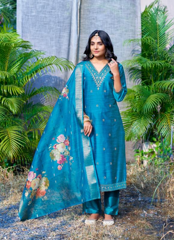Mystic 9 Fiza Vol 2 Banglore Silk Kurti Wholesale Catalog