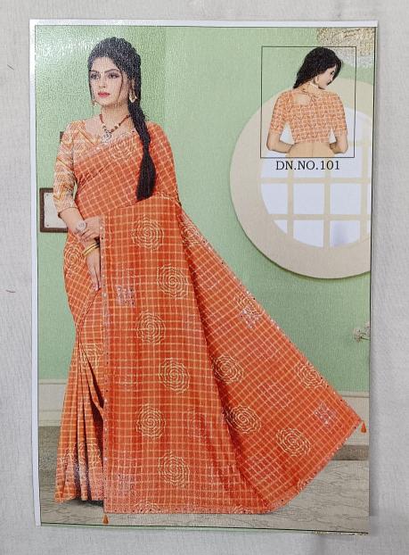 Natraj Charu wetless petan Saree Wholesale Catalog