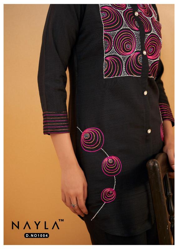 Nayla Amaze Viscose silk Co Ord Set Wholesale Catalog