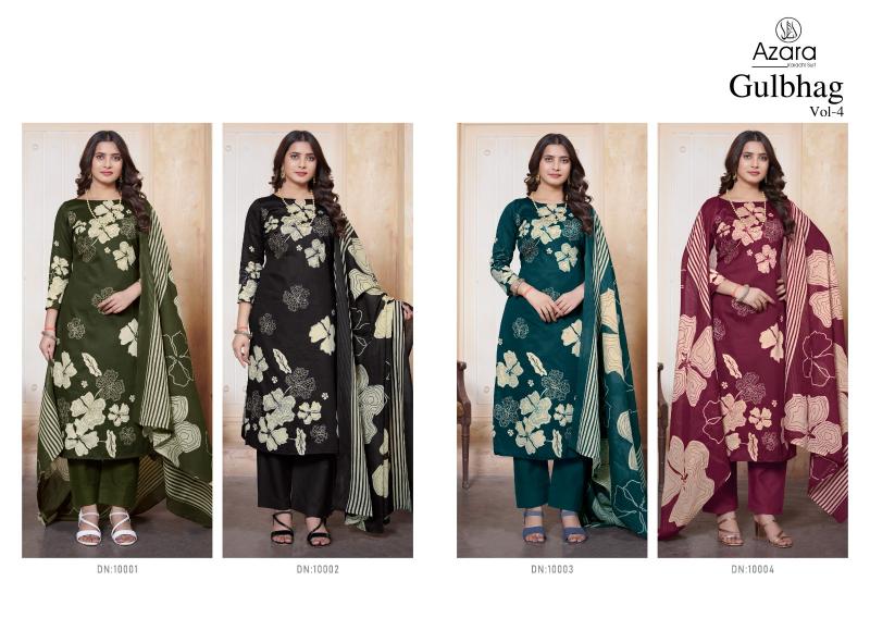 Radhika Azara Gulbagh Vol 4 wholesale cotton dress materials in surat with price
