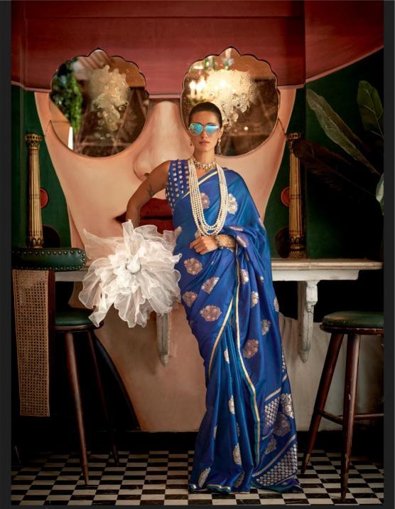 Rajtex Kanthkala Topaz types of handloom sarees in india