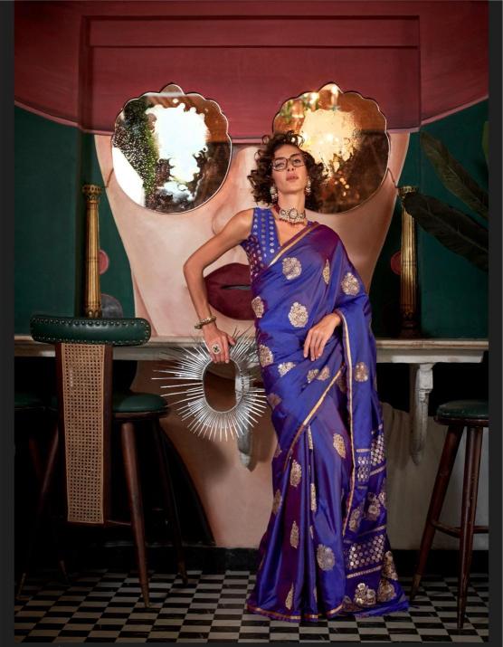 Rajtex Kanthkala Topaz types of handloom sarees in india