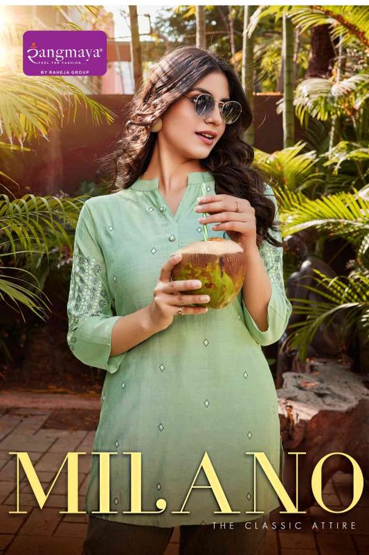 Rangmaya Milano winter short kurtis online shopping in india