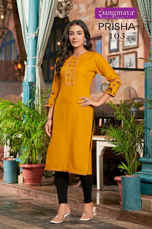 Rangmaya Prisha winter short kurtis online shopping in india