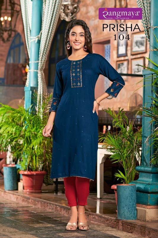 Rangmaya Prisha winter short kurtis online shopping in india