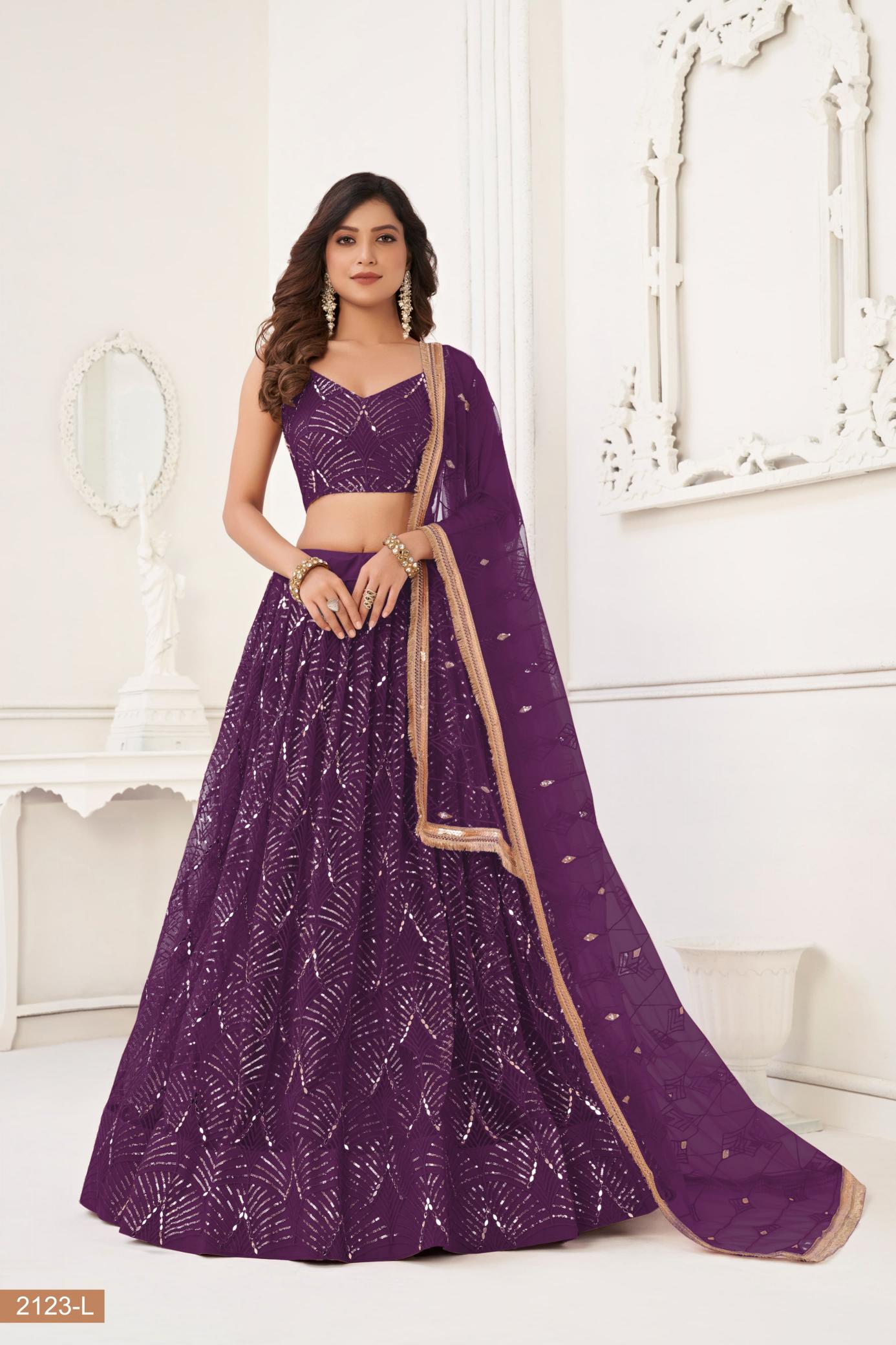 Sabella 2123 JKLMN lehenga wholesale market in bangalore