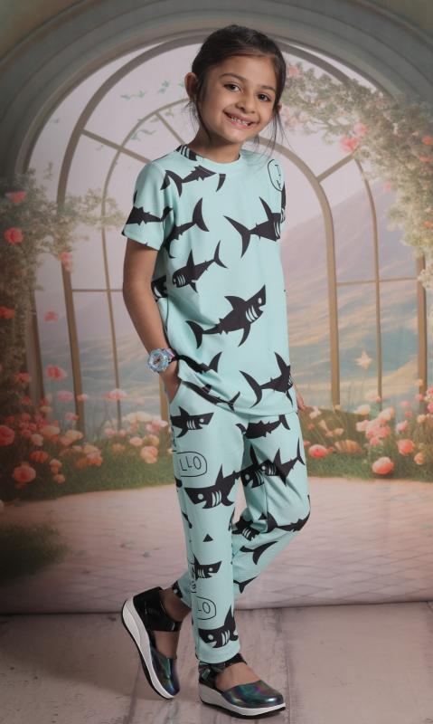 Sabella Ak Girl Co Ord Set Vol 2 Poly Spendex Girls Wear Wholesale Catalog 
