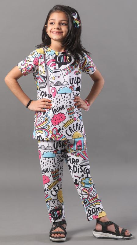 Sabella Ak Girl Co Ord Set Vol 2 Poly Spendex Girls Wear Wholesale Catalog 