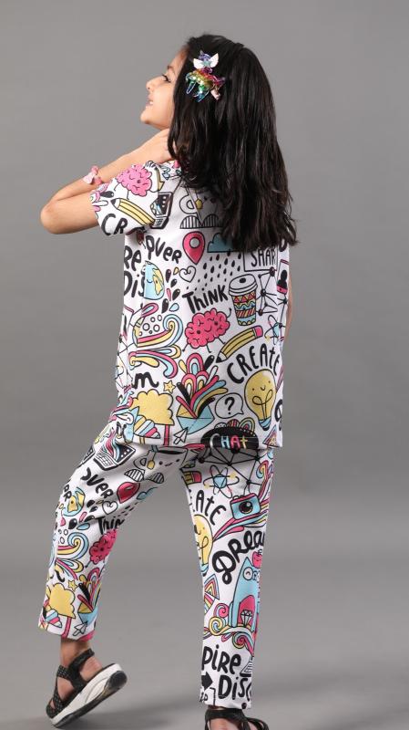 Sabella Ak Girl Co Ord Set Vol 2 Poly Spendex Girls Wear Wholesale Catalog 