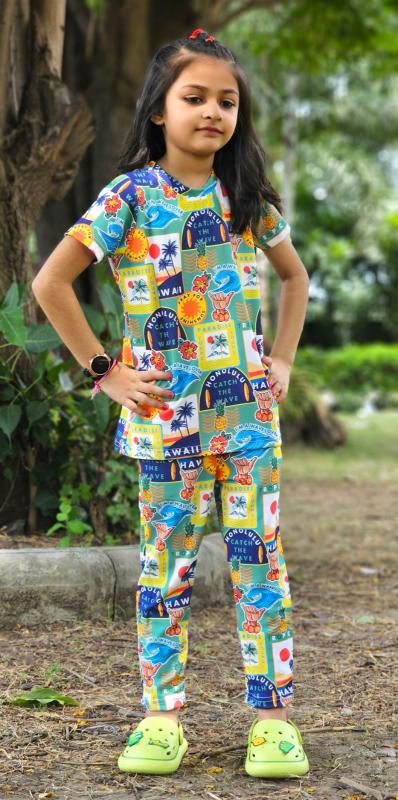 Sabella Ak Girl Co Ord Set Vol 2 Poly Spendex Girls Wear Wholesale Catalog 
