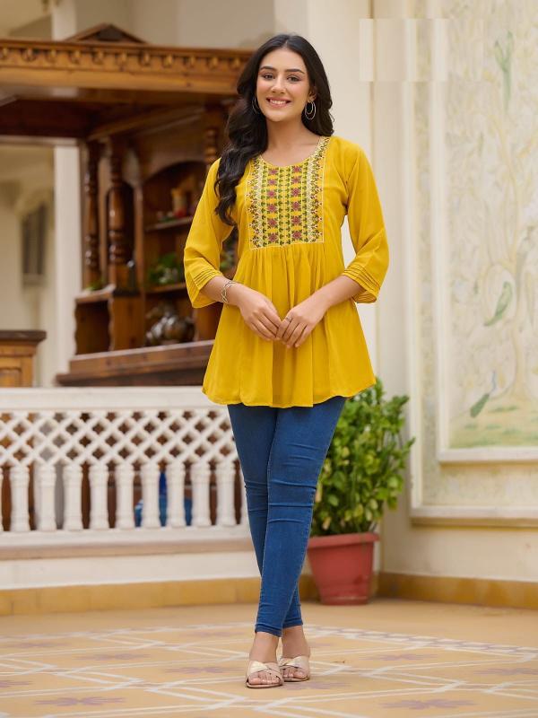 Sabella Bubbly Vol 3 Georgette western short dress for women