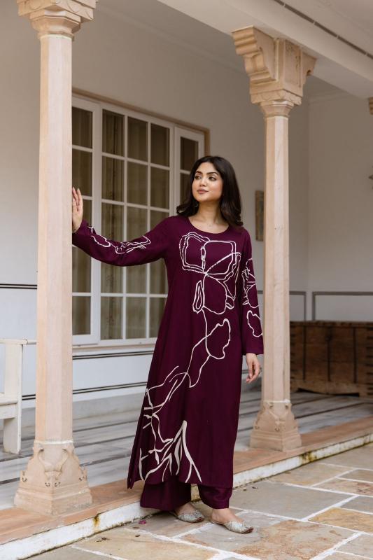 Sabella Green 2 German Rayon Co Ord Set Wholesale Catalog