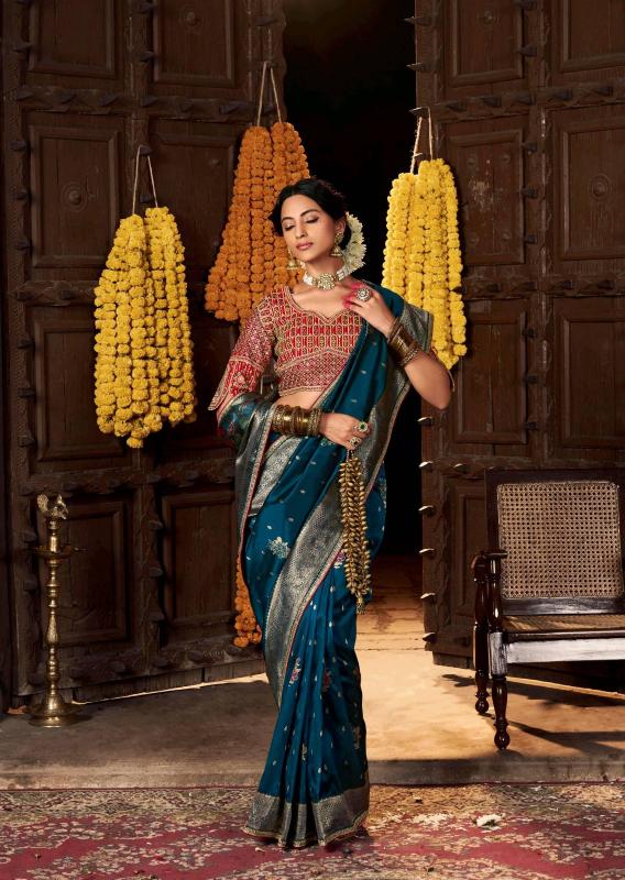 Sabella Kira Kiki Silk Weaving designer wear sarees online india