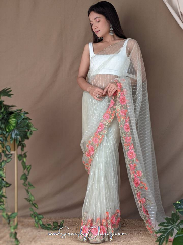 Sabella Murari Vol 1 Beautiful Sequence Worked net sarees online india