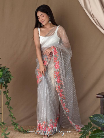 Sabella Murari Vol 1 Beautiful Sequence Worked net sarees online india