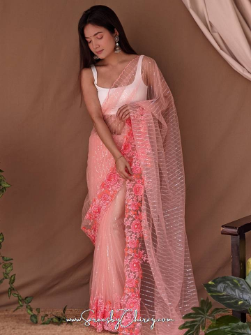 Sabella Murari Vol 1 Beautiful Sequence Worked net sarees online india