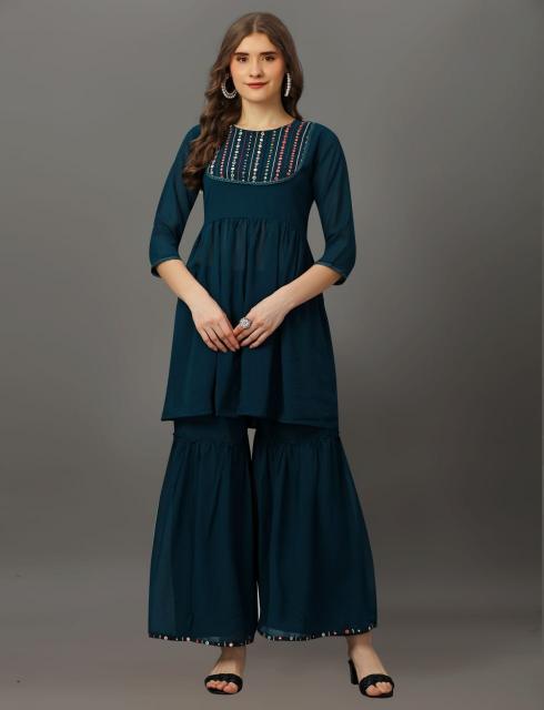 Sabella Shakun Vol 1 Fancy Georgette kurtis online india