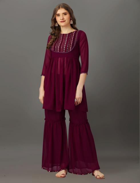 Sabella Shakun Vol 1 Fancy Georgette kurtis online india