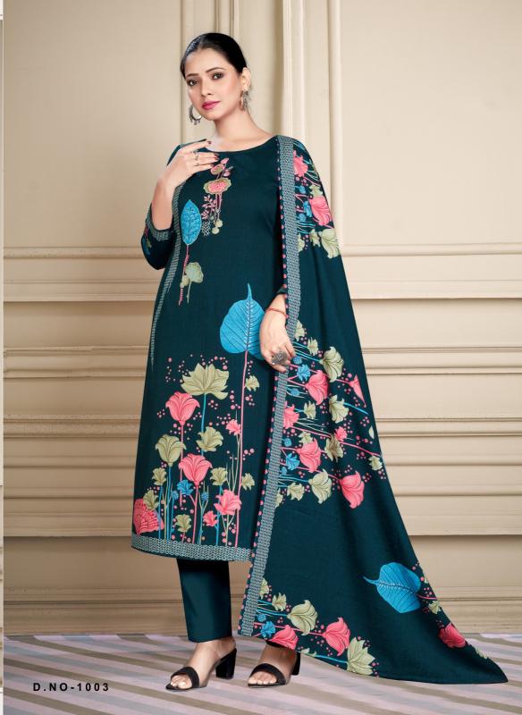 SAT Pashmina Shwal Suit Vol-14 – Dress Material - Wholesale Catalog