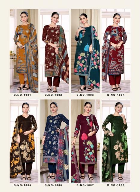 SAT Pashmina Shwal Suit Vol-14 – Dress Material - Wholesale Catalog