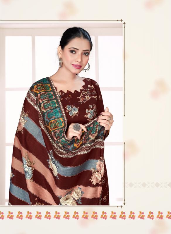 SAT Pashmina Shwal Suit Vol-14 – Dress Material - Wholesale Catalog