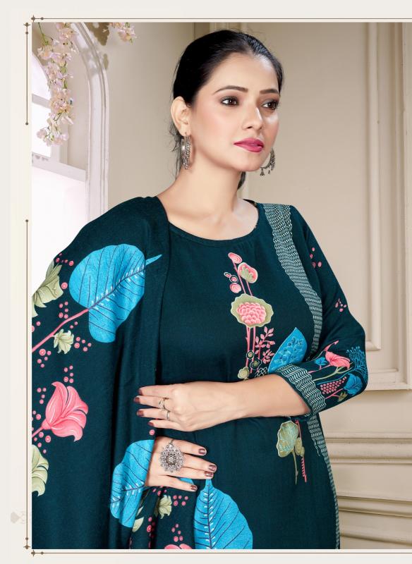 SAT Pashmina Shwal Suit Vol-14 – Dress Material - Wholesale Catalog