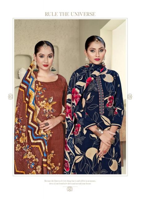 SAT Pashmina Shwal Suit Vol-15 – Dress Material - Wholesale Catalog