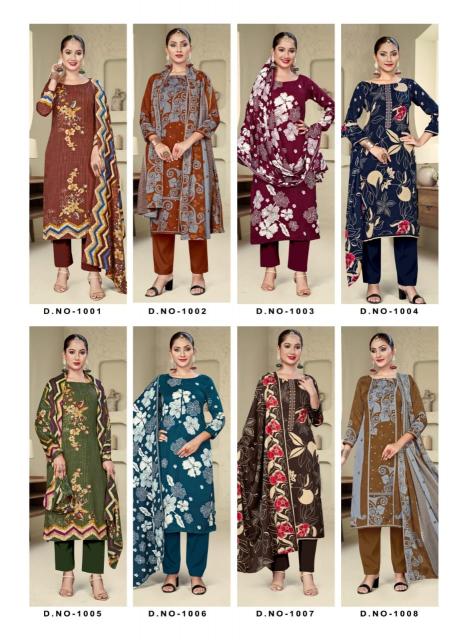 SAT Pashmina Shwal Suit Vol-15 – Dress Material - Wholesale Catalog