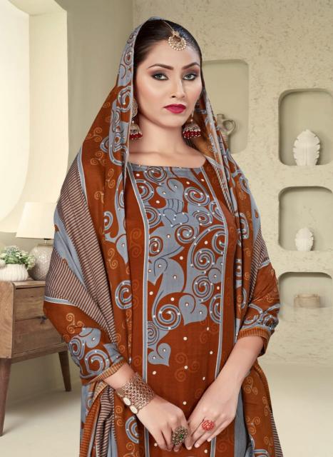 SAT Pashmina Shwal Suit Vol-15 – Dress Material - Wholesale Catalog